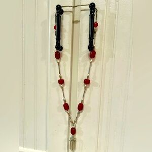 LOS CASTILLO Taxco TA-01 Sterling Silver Necklace and Pendant - Rare